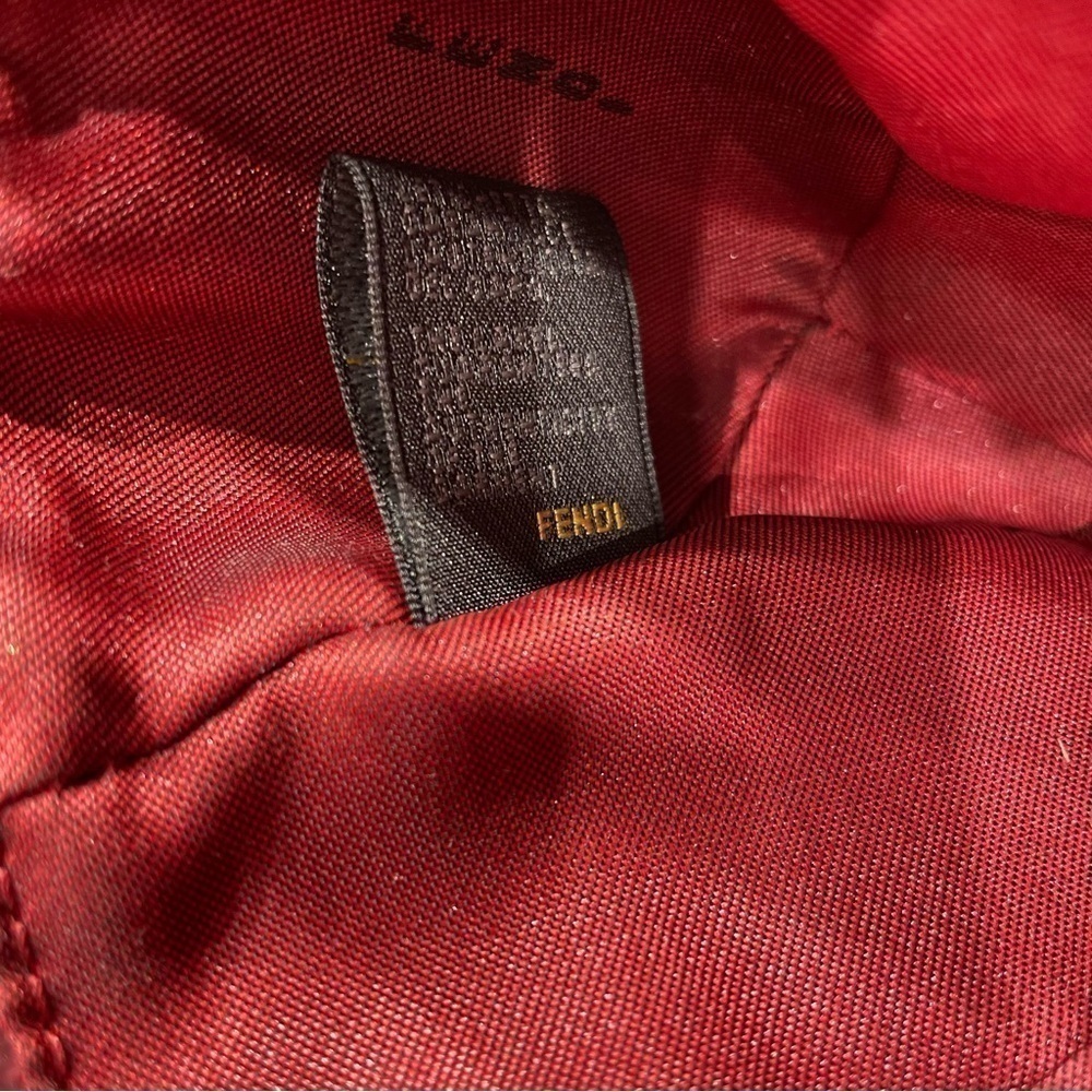 FENDI Authentic Metallic Red Leather Baguette Compilation - Picture 14 of 16